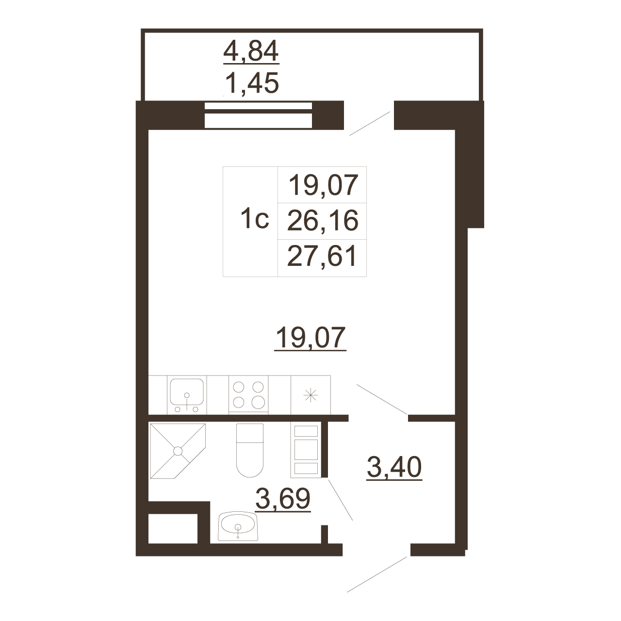 Студия, 27.61