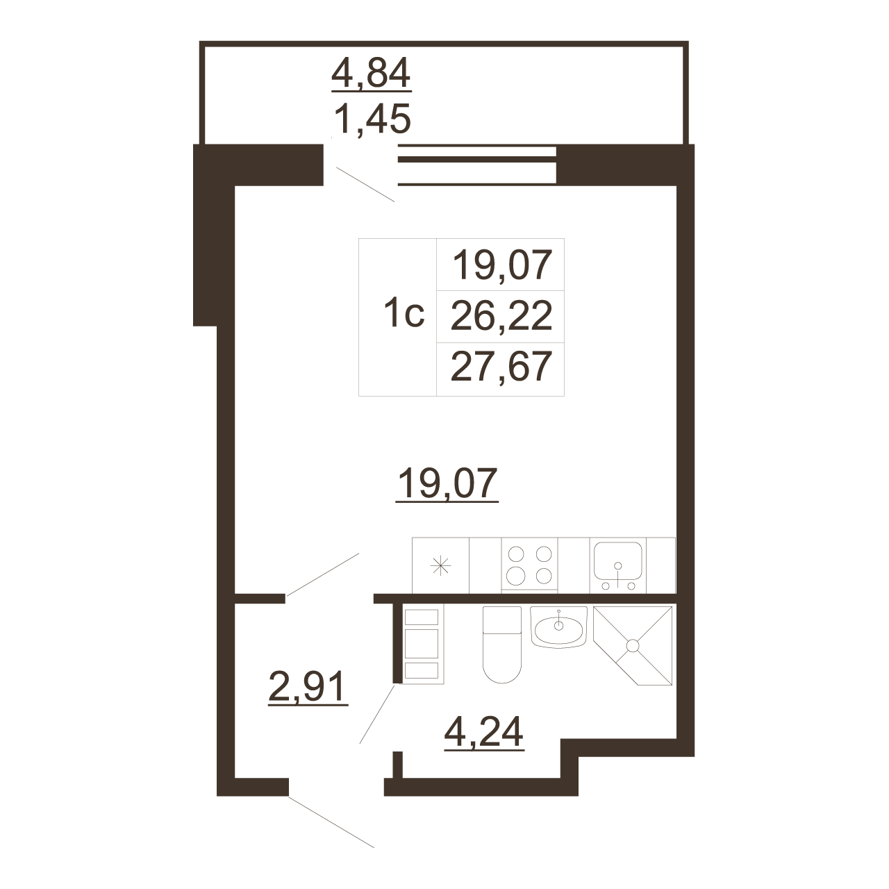 Студия, 27.67